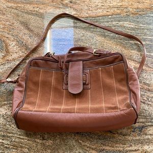 Charles Klein leather/suede purse